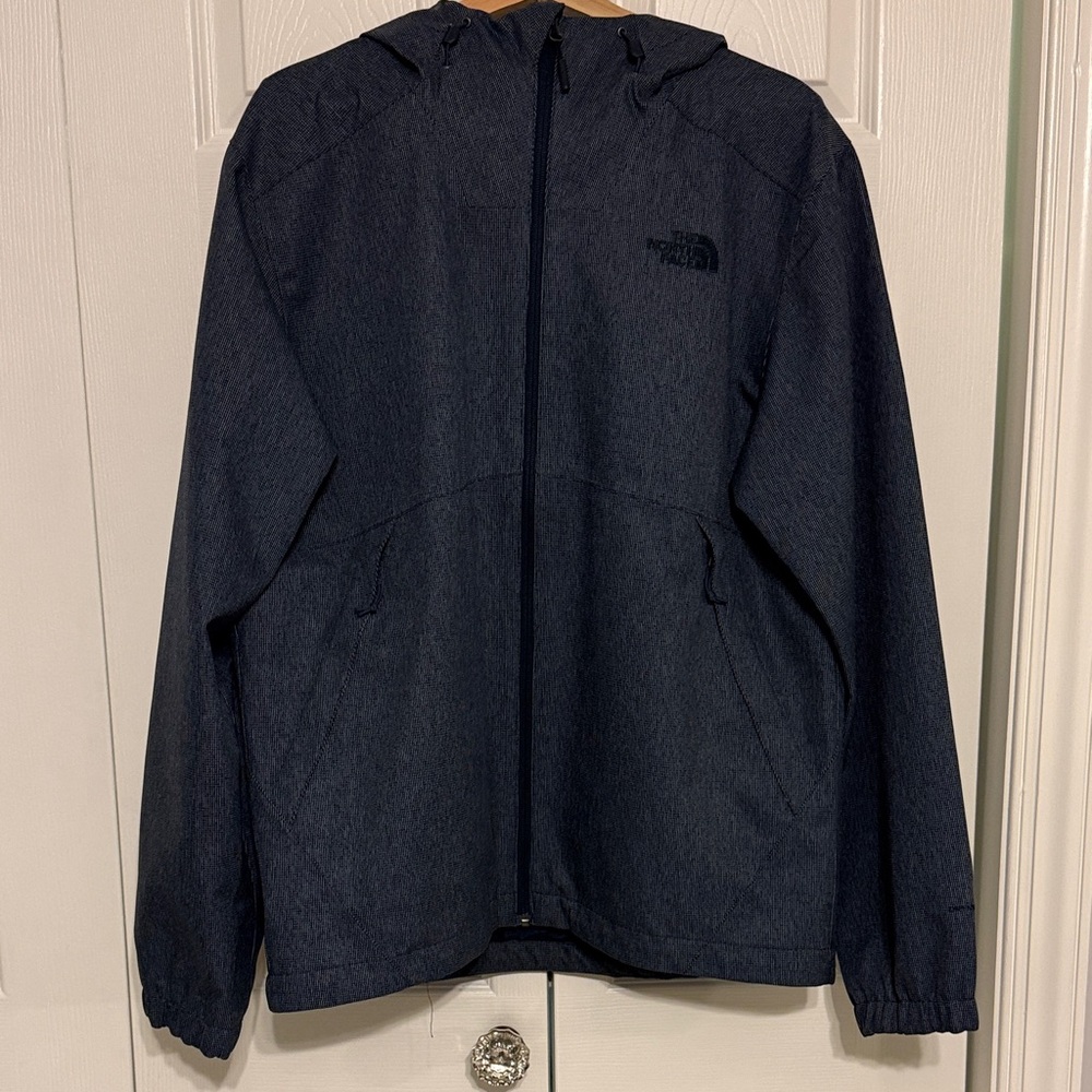 The North Face Navy Raincoat